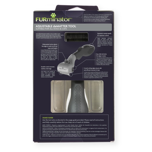 Furminator saca nudos para perros y gatos - europet santiago