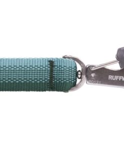 correa para perros rufwear river rock green con mosqueton