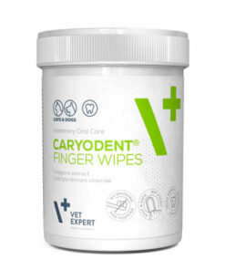 Caryodent Finger Wipes Toallitas para Limpieza Dental perros y gatos