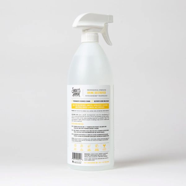 Skout's Honor Urine Destroyer para Perros Spray 1035 mL - Imagen 2