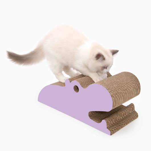 Rascador Plano para Gatos Catit Zoo – Hipopótamo Oferta - Imagen 2