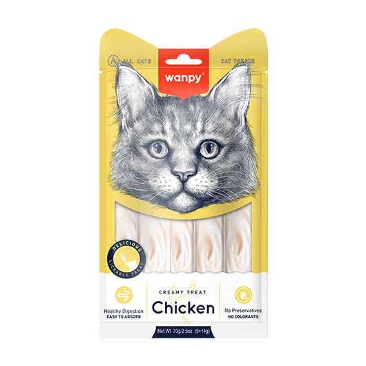 wanpy gato creamy chicken