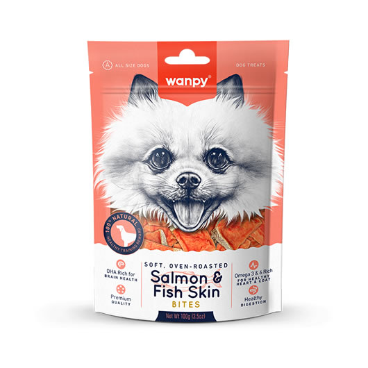 wanpy perro jerky salmon