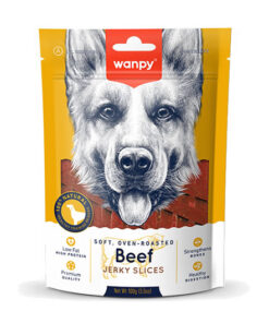 wanpy perro jerky slices carne