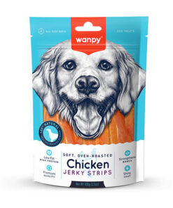 wanpy perro jerky strips pollo